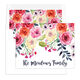 White Watercolor Roses Folded Note Cards Image 4 of 4